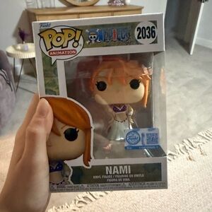 Nami (Alabasta) One Piece Funko Exclusive # 2036 IN HAND + Protector